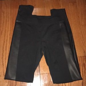 Express Leather Leggings